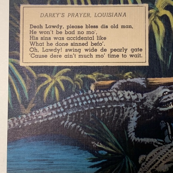 VINTAGE AMERICANA COLLECTIBLE POSTCARD - Picture 7 of 16